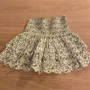 Ruffle Mini Skirt